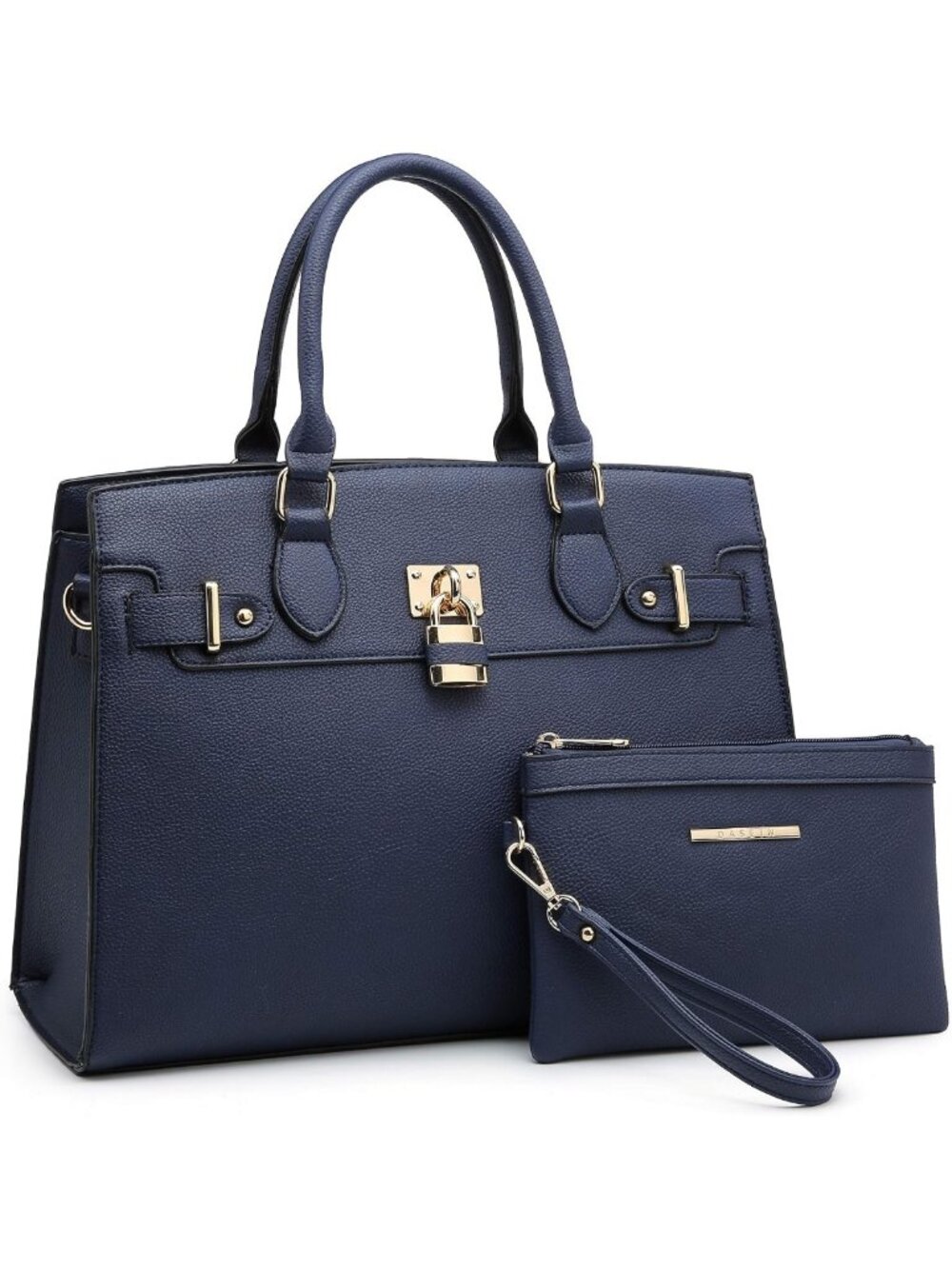 Stylish Women's Handbag Set - Shoulder Bag, Satchel Tote & Matching Clutch